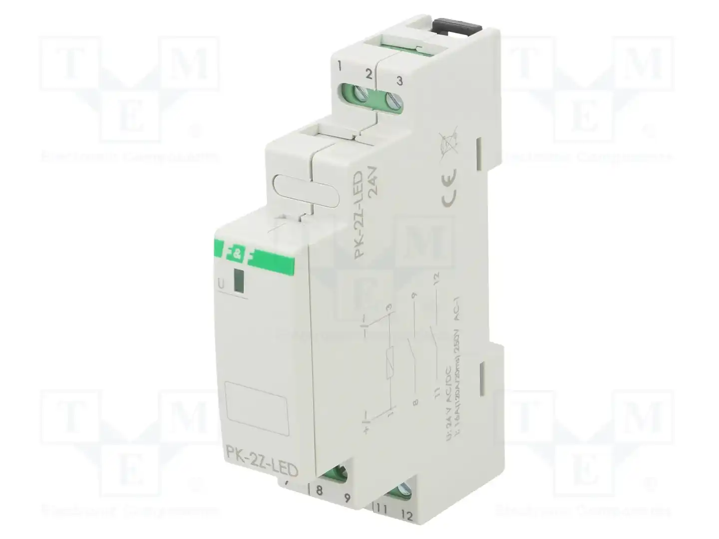 F&F PK-2Z-LED-24V — Монтажные реле