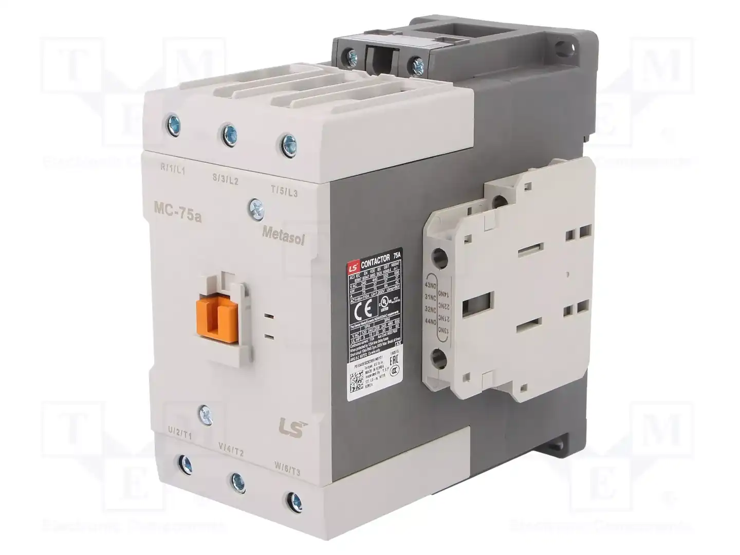 LS ELECTRIC MC-75A 230VAC 1A1B — Контакторы - главные модули