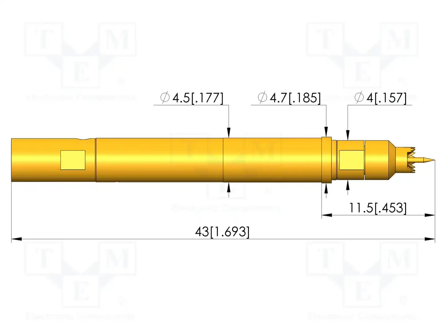 INGUN HFS-860 201 051 A 5306 S — Измерительные щупы