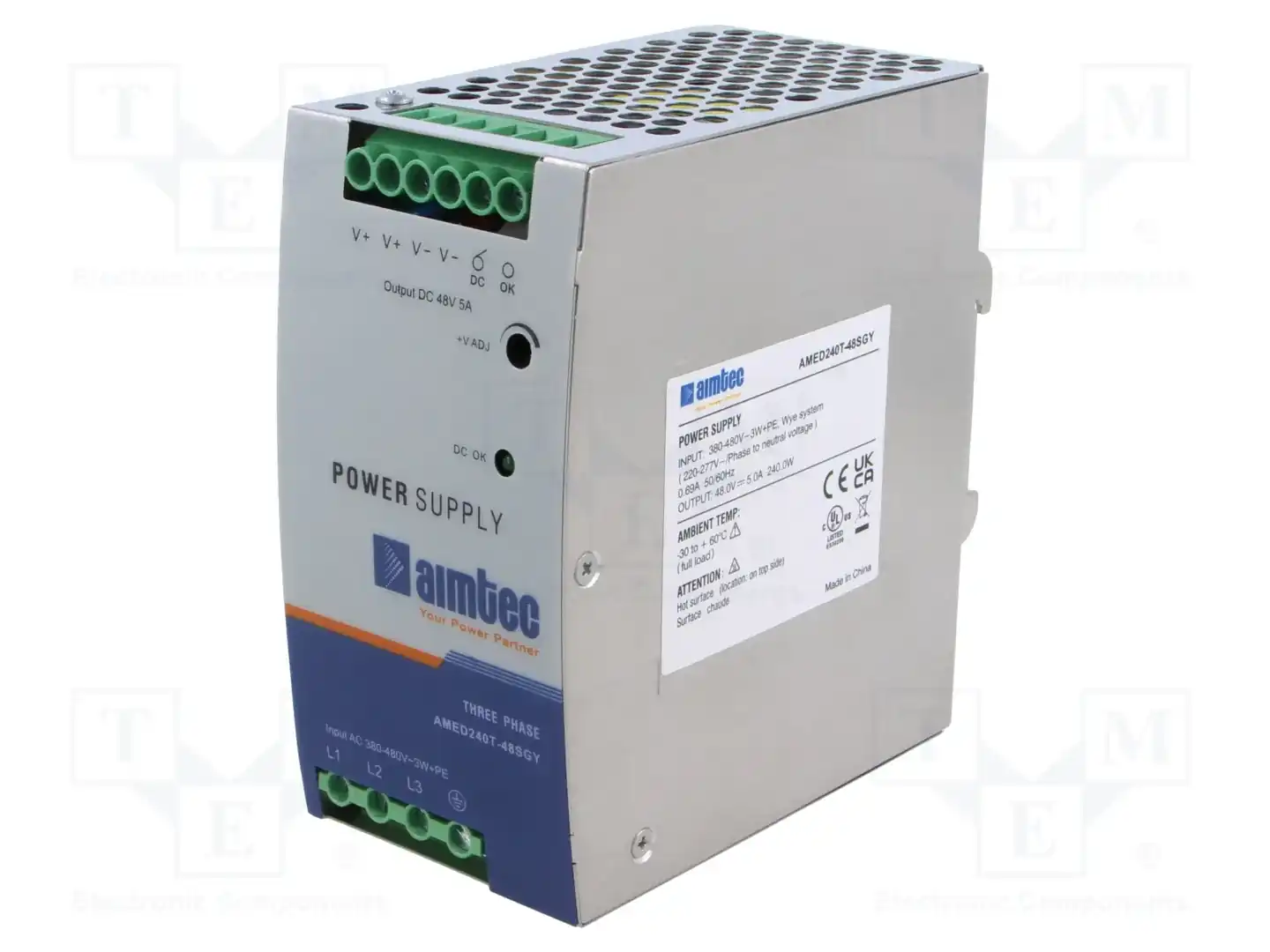 AIMTEC AMED240T-48SGY — Блоки питания на DIN-рейку