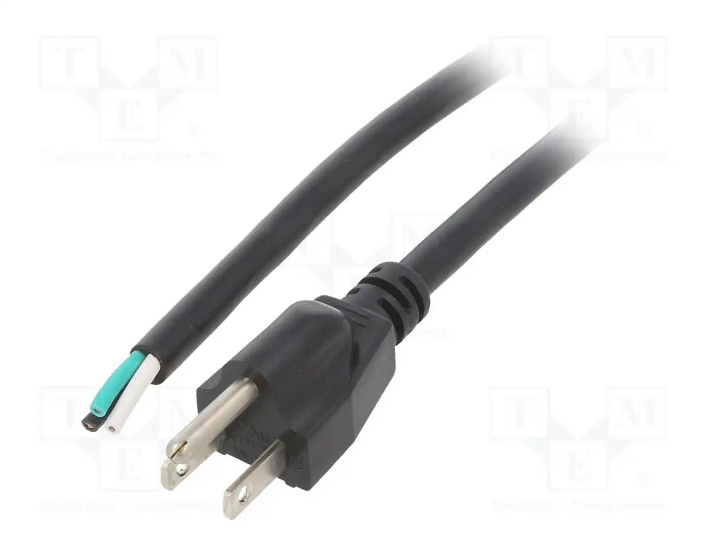 LIAN DUNG LT202 3X16AWG 105E.C 1M BLK — Кабели питания компьютерные и универс
