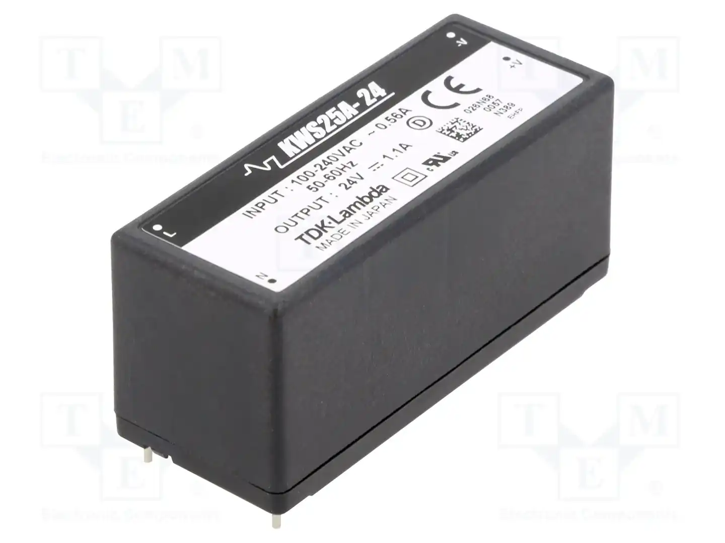 TDK-LAMBDA KWS25A-24 — Преобразователи AC/DC для PCB