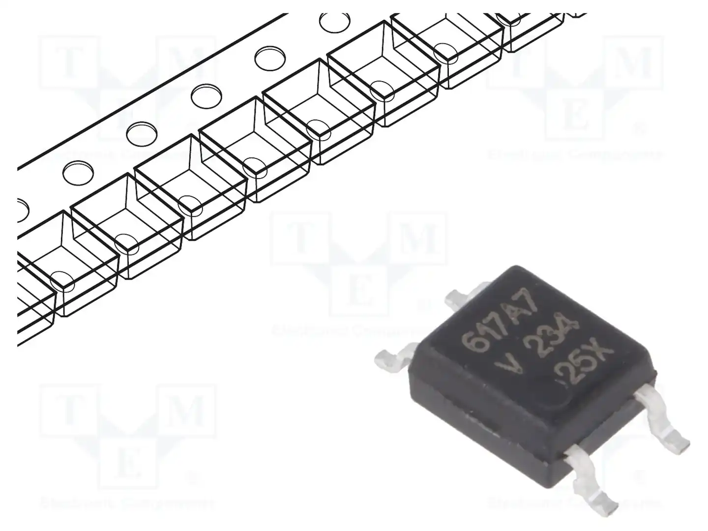 VISHAY VOM617A-7X001T — Оптроны – аналоговый выход
