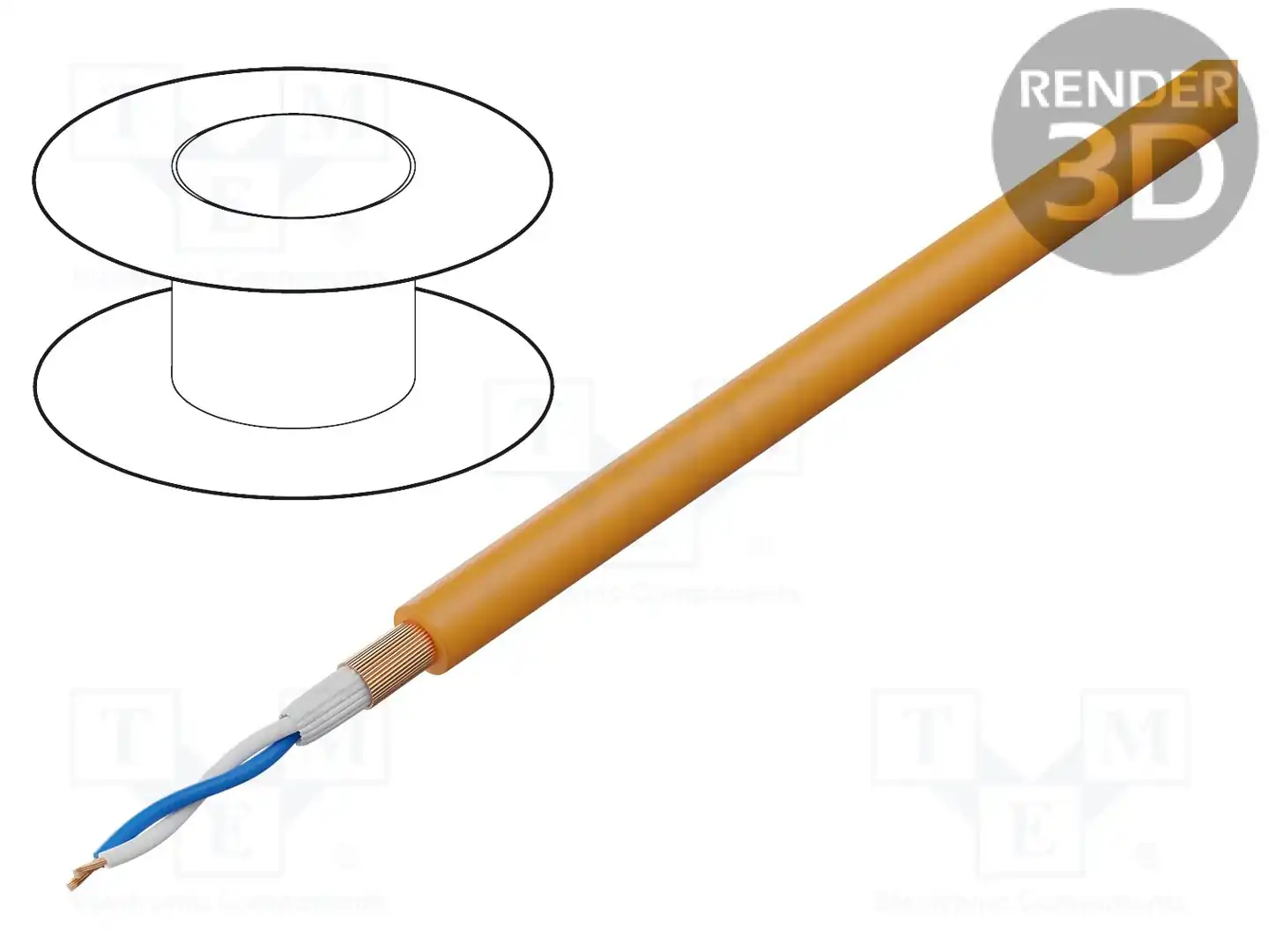 TASKER T32 ORANGE — Провода микрофонные