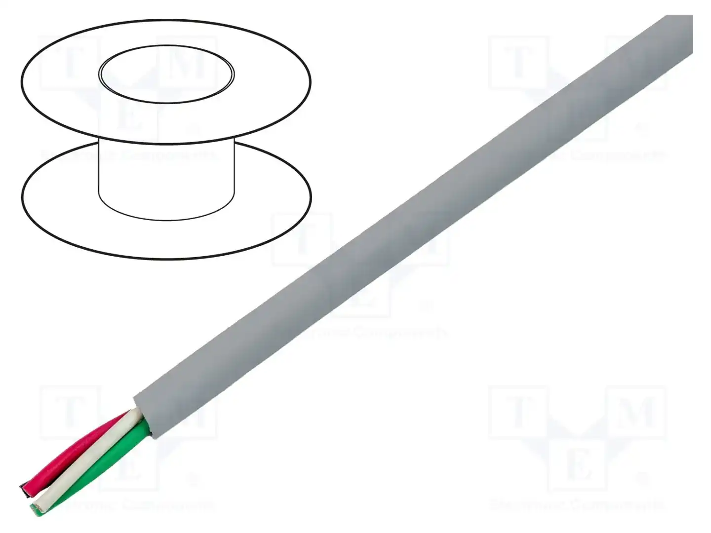 ALPHA WIRE 78024 SL001 — Провода многожильные неекранированные