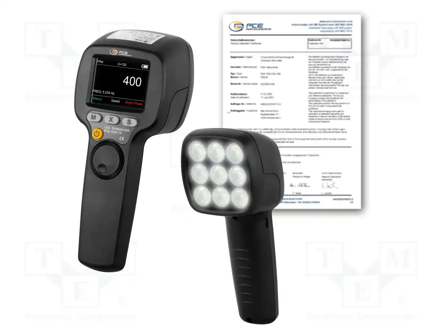 PCE INSTRUMENTS PCE-DSX 10-ICA — Тахометры