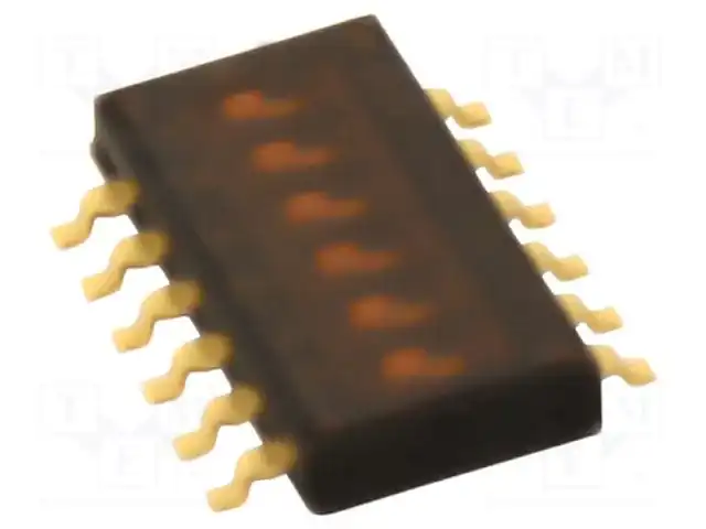 OMRON Electronic Components A6H-6102 — Переключатели типа Dip-Switch