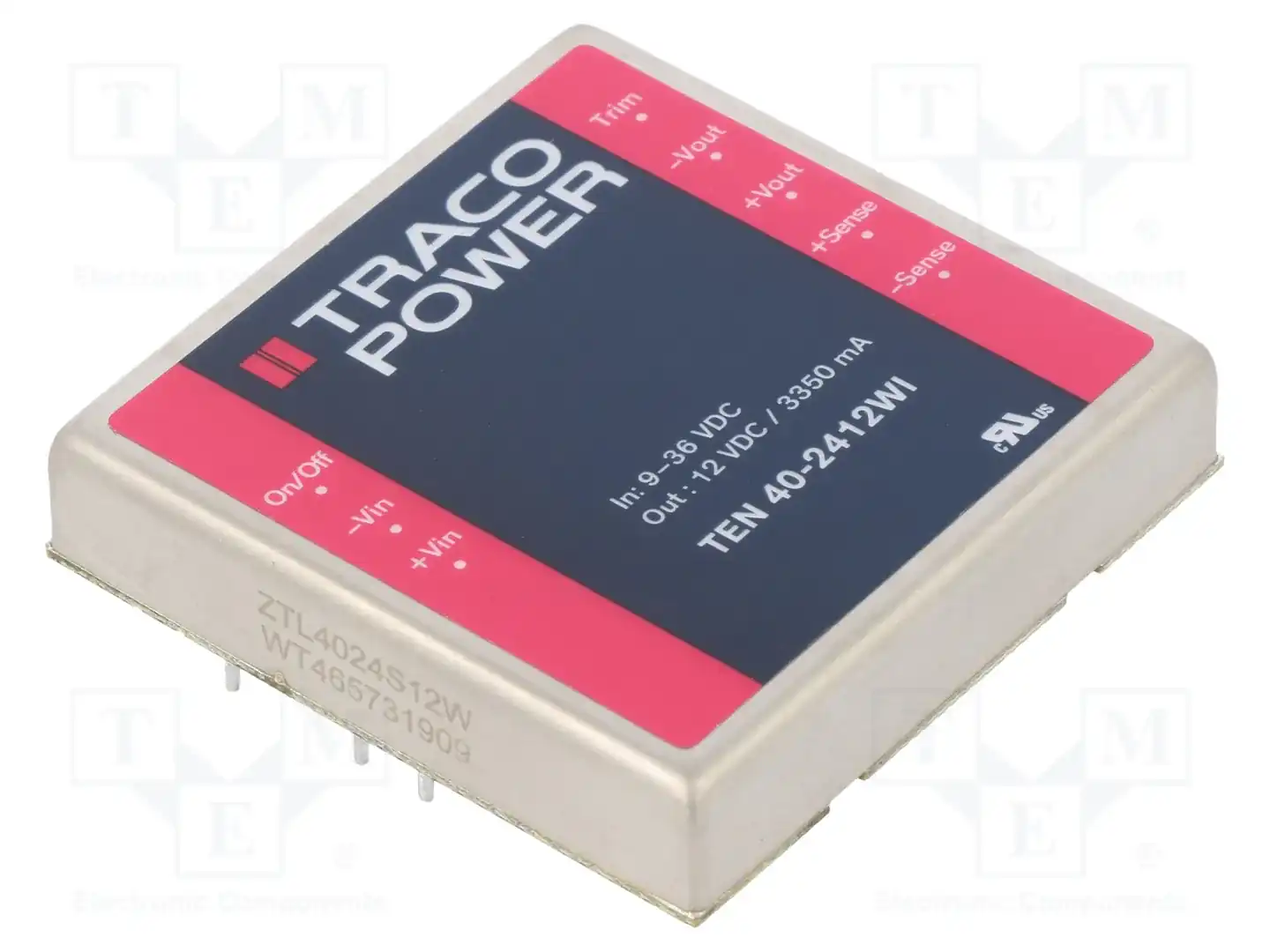 TRACO POWER TEN 40-2412WI — Преобразователи DC/DC