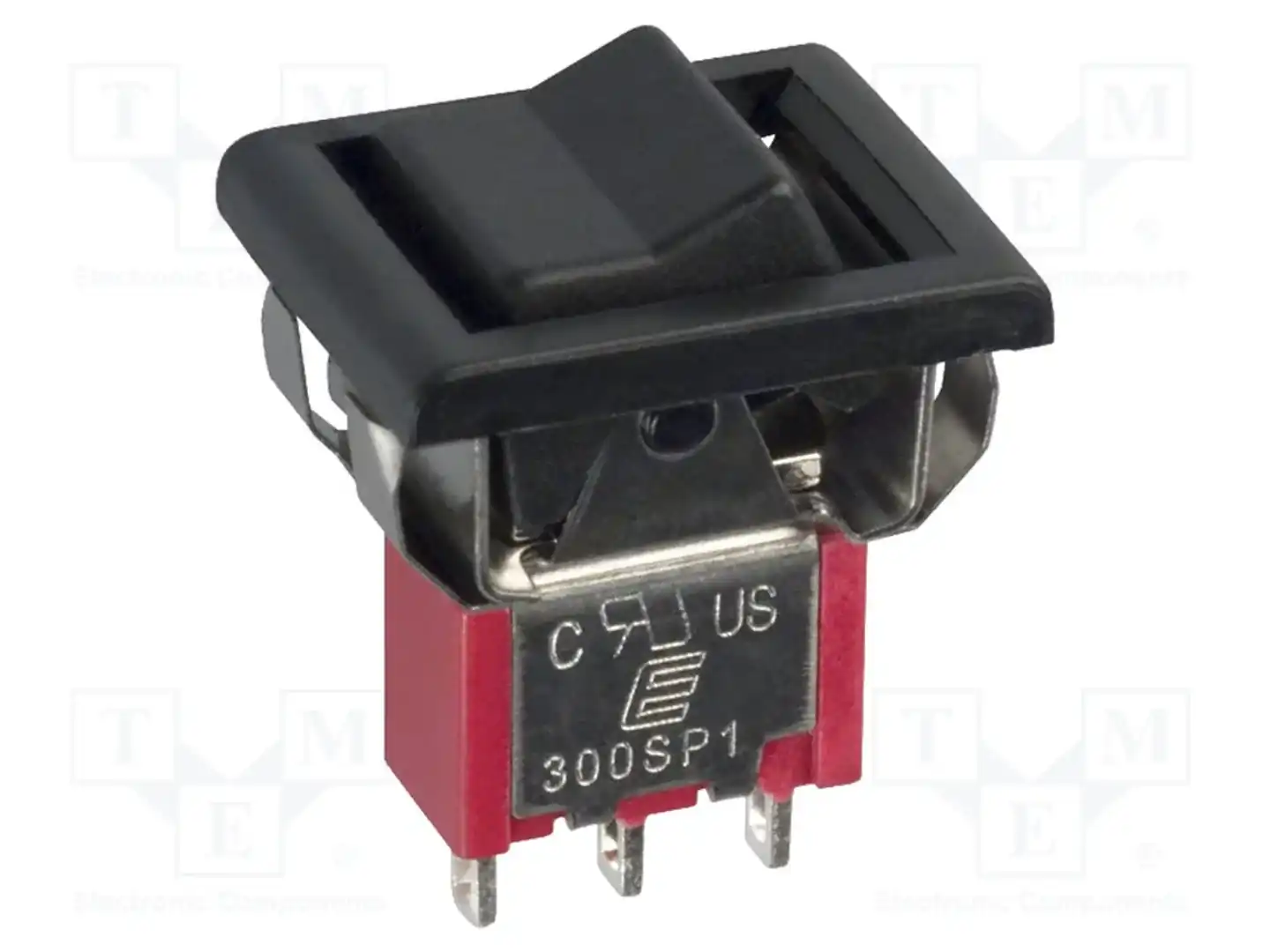 E-SWITCH 300SP1R6BLKM1QEBLK — Переключатели типа Rocker