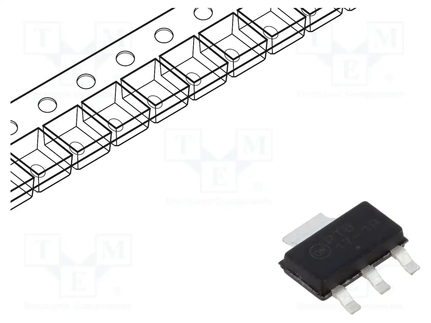 onsemi NCP1117ST18T3G — Стабилизаторы напряжения нерегулир. LDO