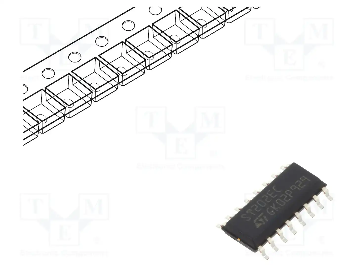 STMicroelectronics ST202ECDR — Микросхемы - RS232 / RS422 / RS485