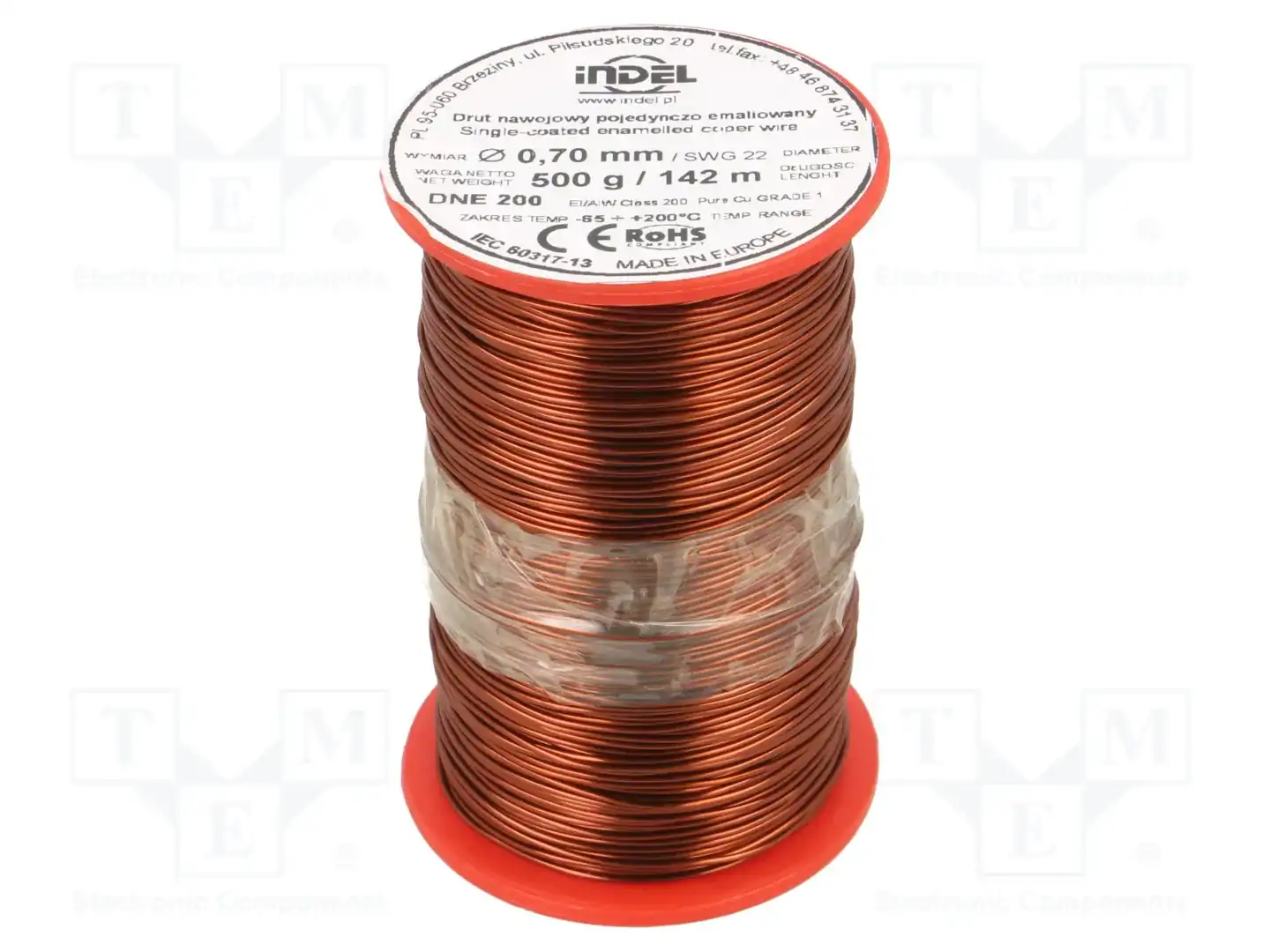 INDEL DNE0,70-500G — Проволока обмоточная