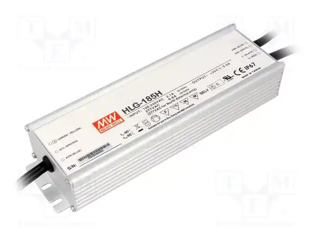 MEAN WELL HLG-185H-24B — Блоки питания для LED