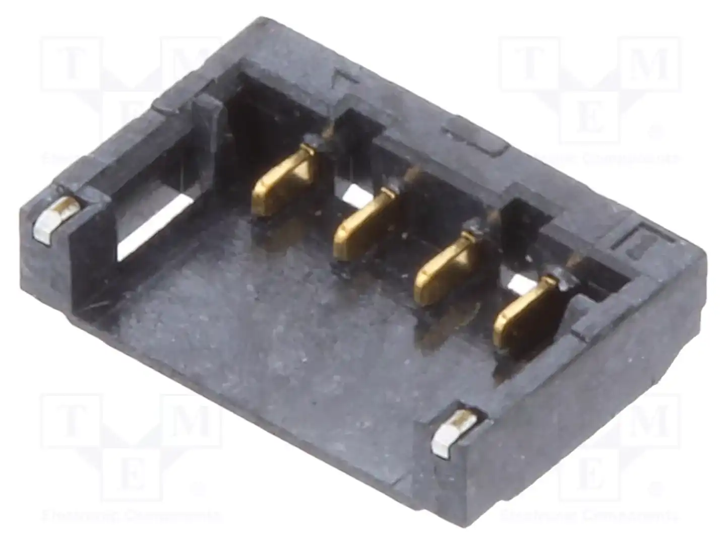 ADAM TECH 12SH-A4-04-GS-SMT-BK — Разъeмы сигнальные растр 1,20мм