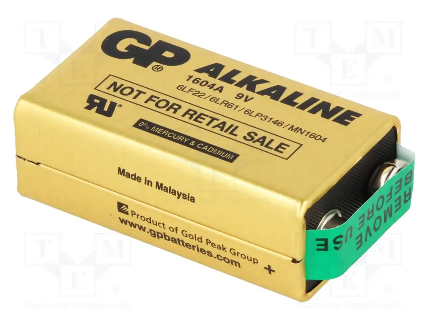 GP 1604AU — Батареи