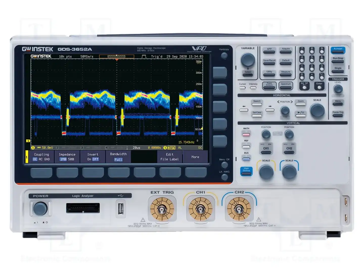 GW INSTEK GDS-3652A — Осциллоскопы цифровые
