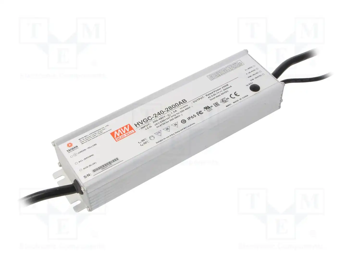 MEAN WELL HVGC-240-2800AB — Блоки питания для LED