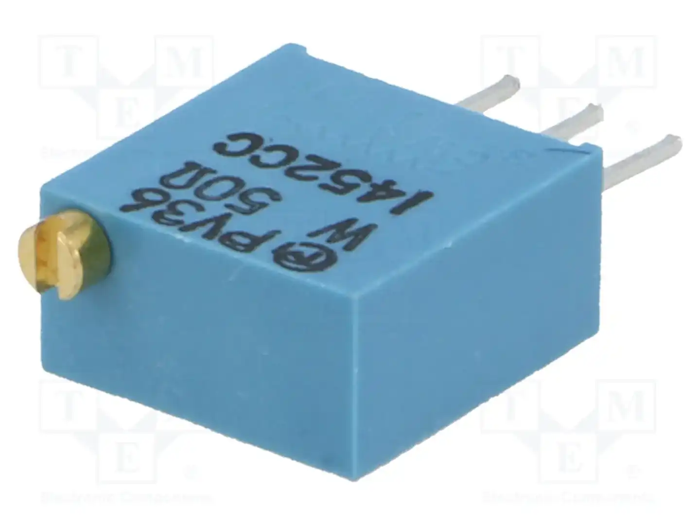 BOURNS PV36W500C01B00 — Потенциометры THT многооборотные 3/8 дм