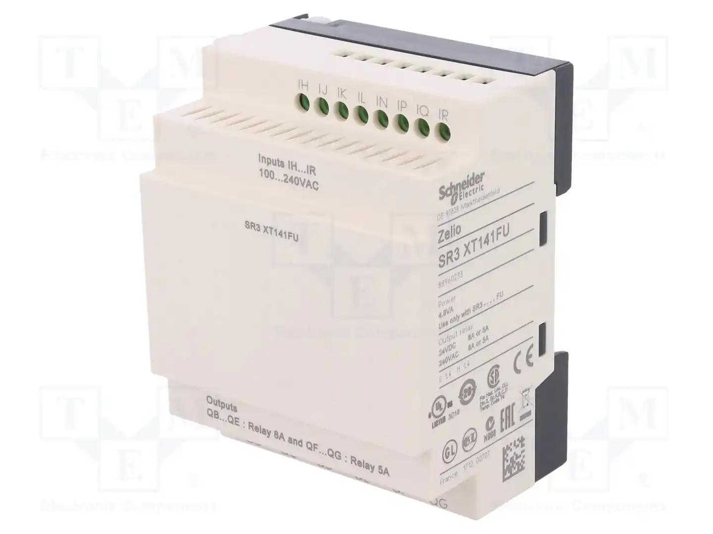 SCHNEIDER ELECTRIC SR3XT141FU — Реле прогр. - аксессуары