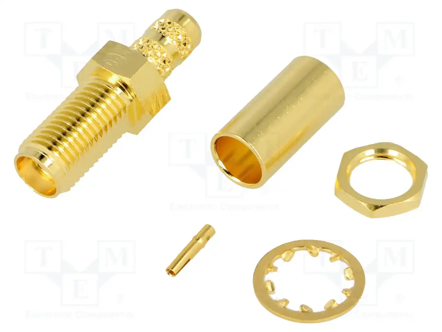 AMPHENOL RF SMA6411A3-3GT50G-1-50 — Разъeмы SMA, SMB, SMC
