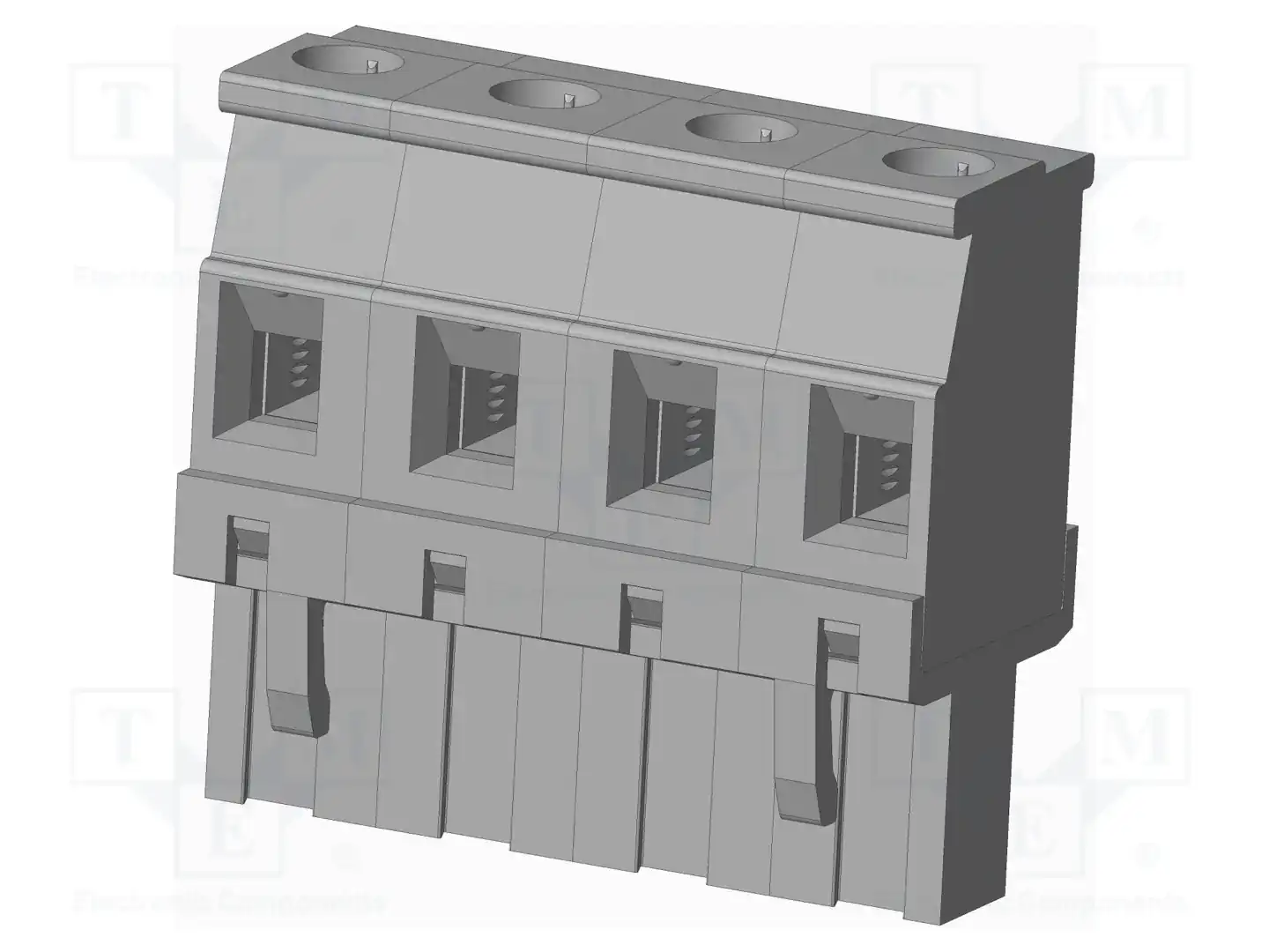 AMPHENOL ANYTEK TS04018A0000G — Клеммные колодки разъемного типа