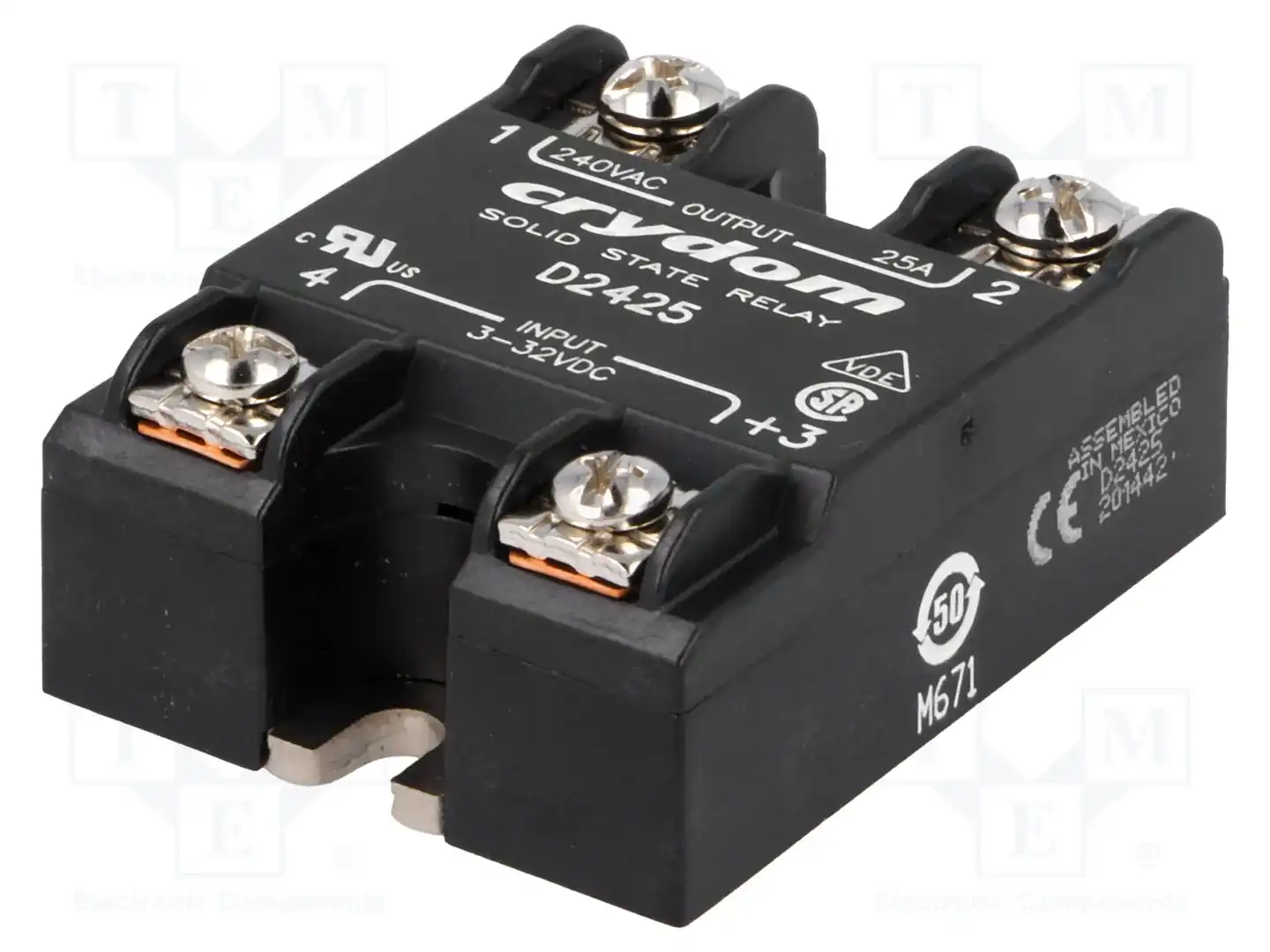 SENSATA / CRYDOM D2425 — Реле SSR однофазные