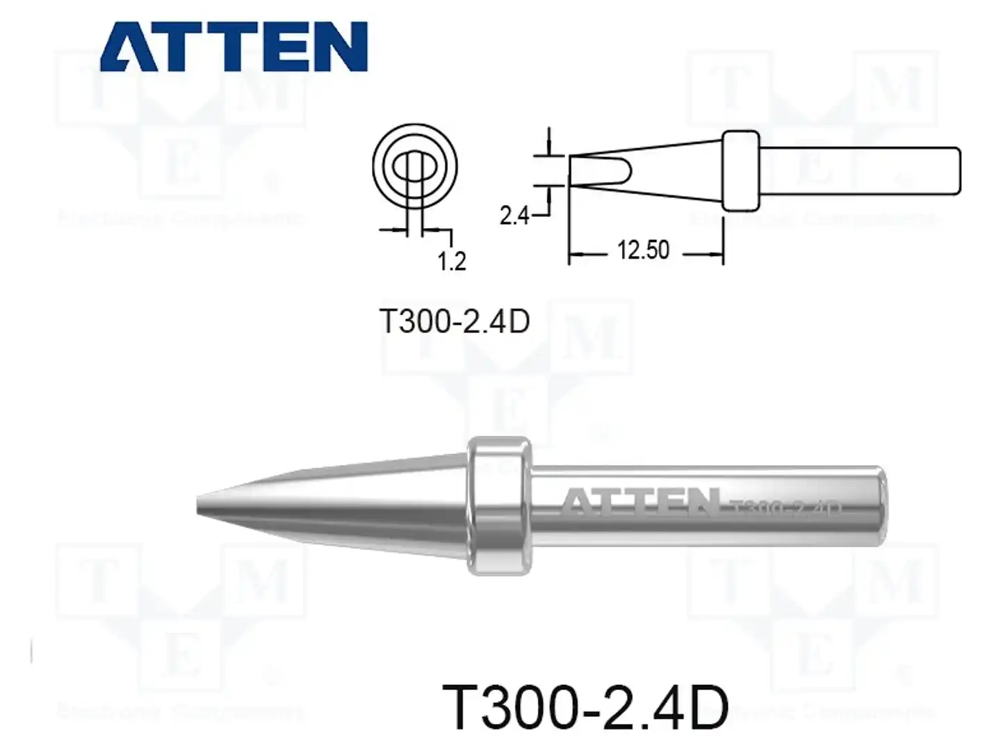 ATTEN T300-2.4D — Жала паяльников