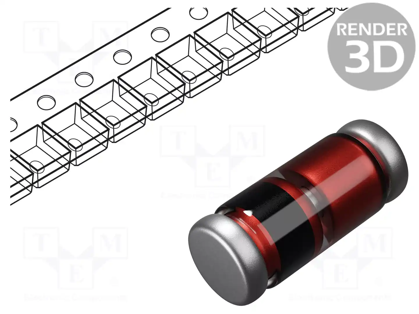 DC COMPONENTS BZV55C47 — Стабилитроны SMD