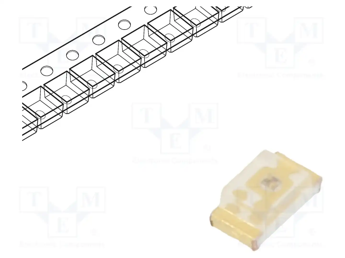 EVERLIGHT 19-213/GHC-YR2U1/5T — Светодиоды SMD цветные