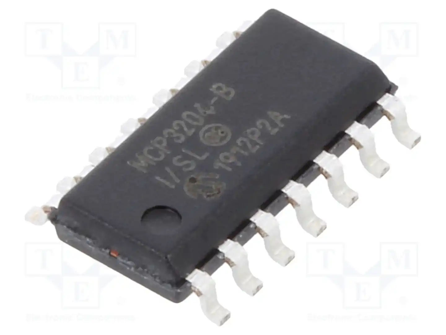 Microchip Technology MCP3204-BI/SL — Преобразователи A/D - микросхемы