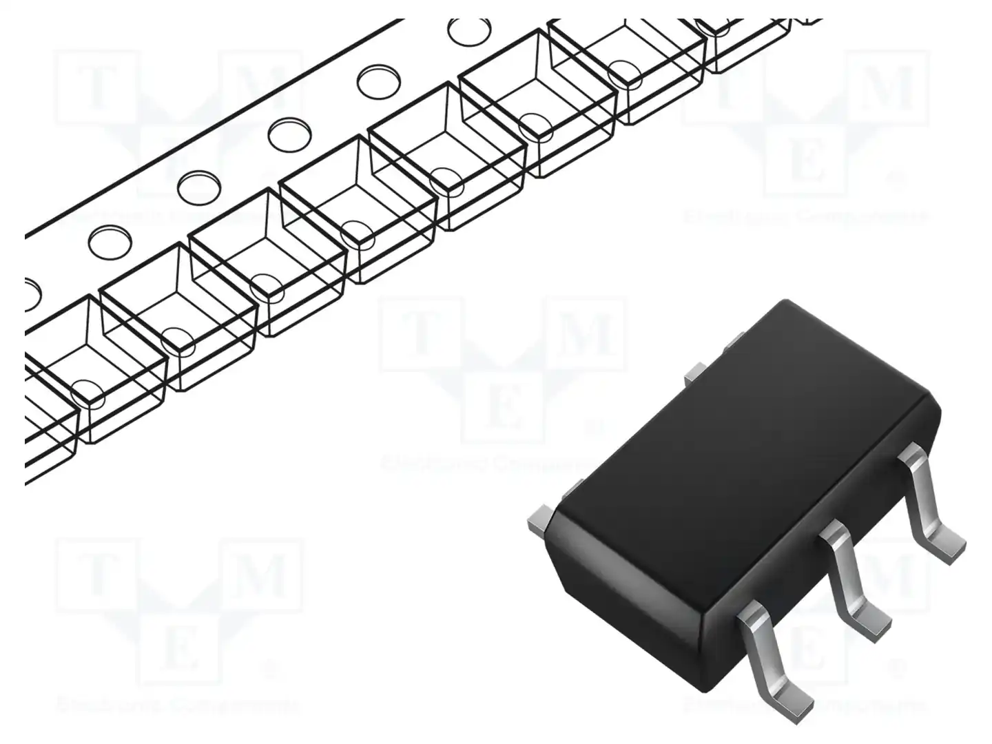 Microchip Technology MIC333T-E/LTY — Операционные усилители SMD