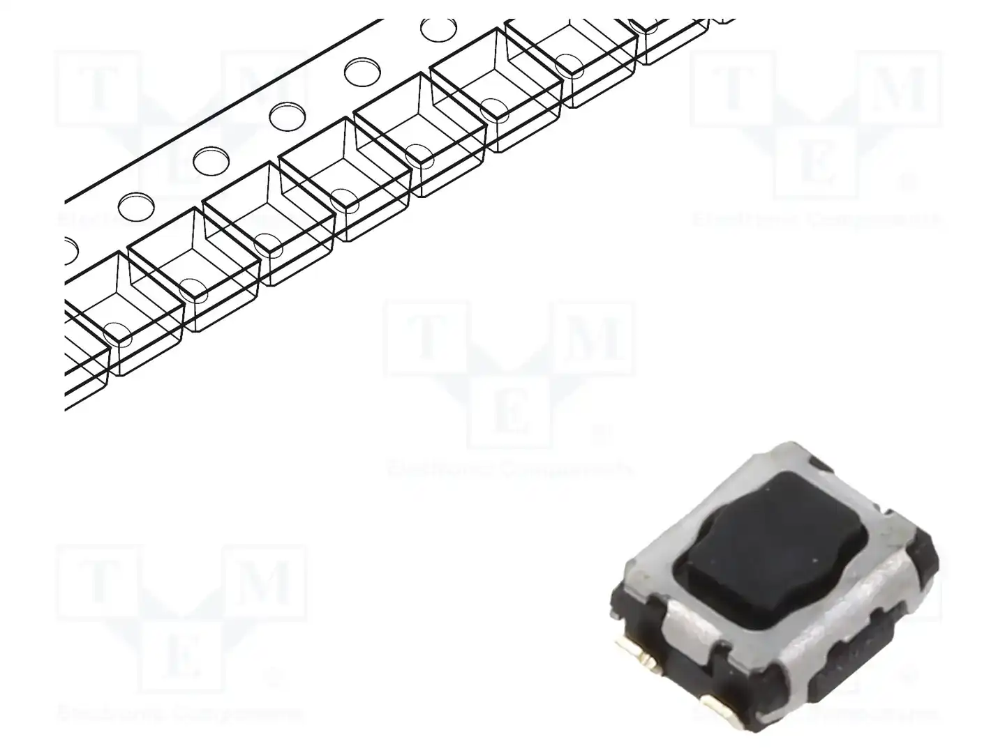 PANASONIC EVPAA202K — Микропереключатели TACT