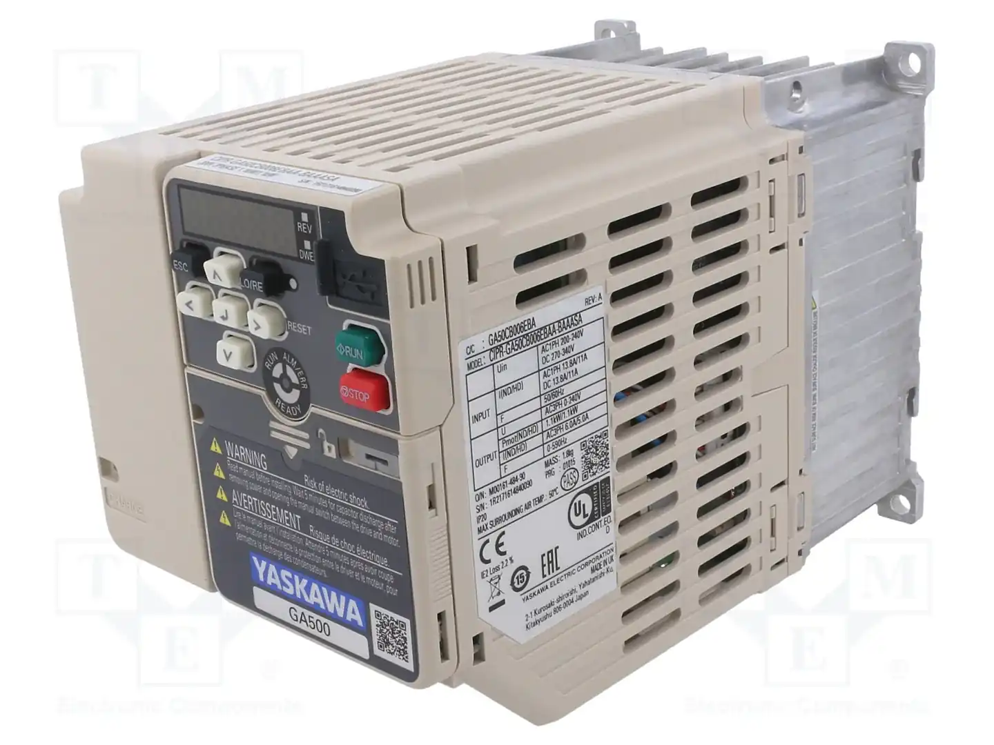YASKAWA CIPR-GA50CB006EBAA-BAAASA — Однофазные инверторы