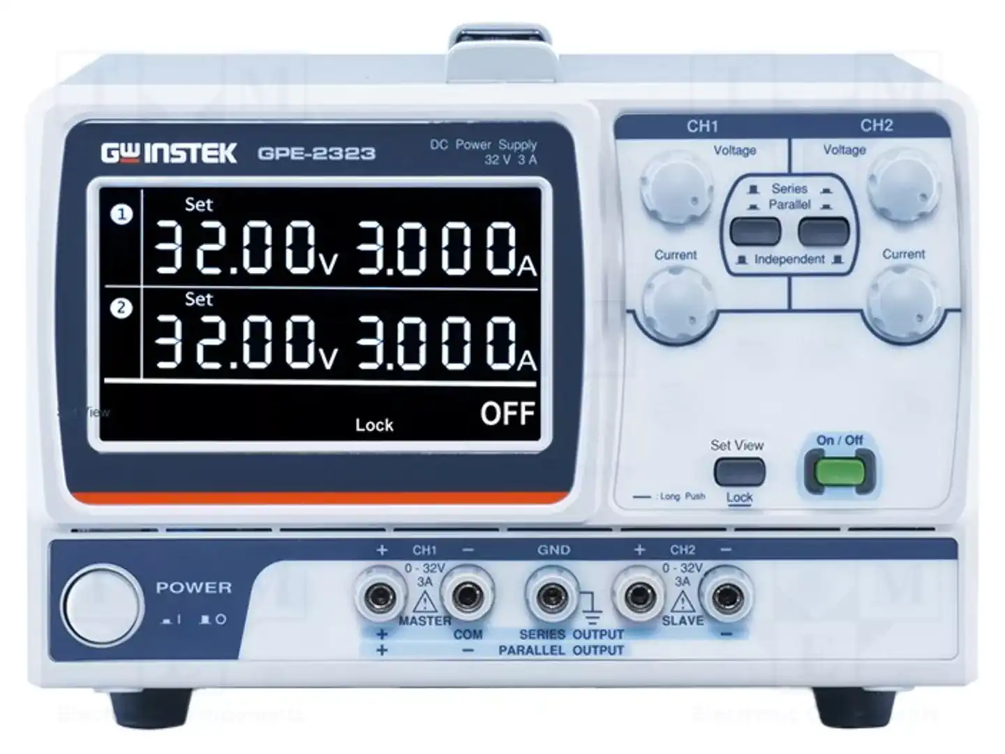GW INSTEK GPE-2323 — Блоки питания многоканальные