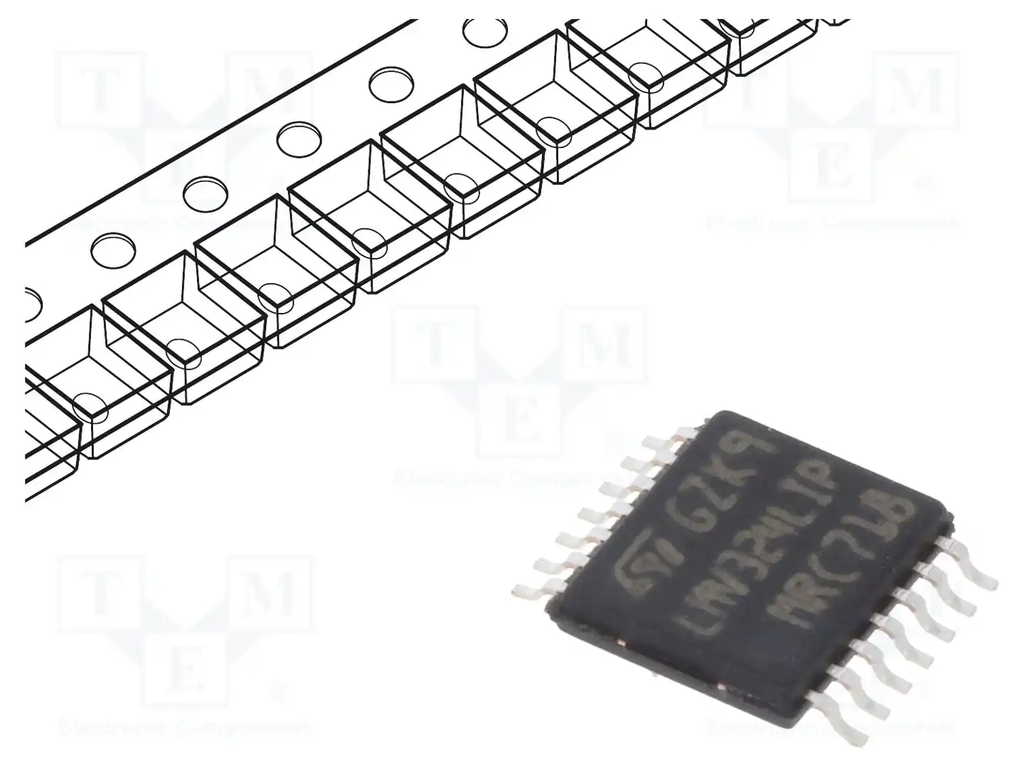 STMicroelectronics LMV324LIPT — Операционные усилители SMD