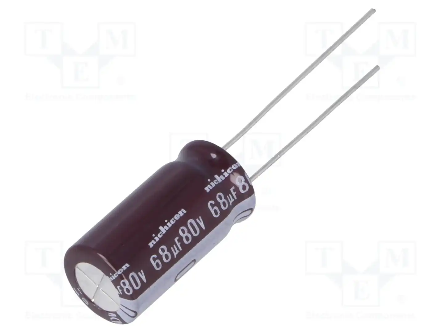 NICHICON UPM1K680MPD — Конденсаторы электролитические THT