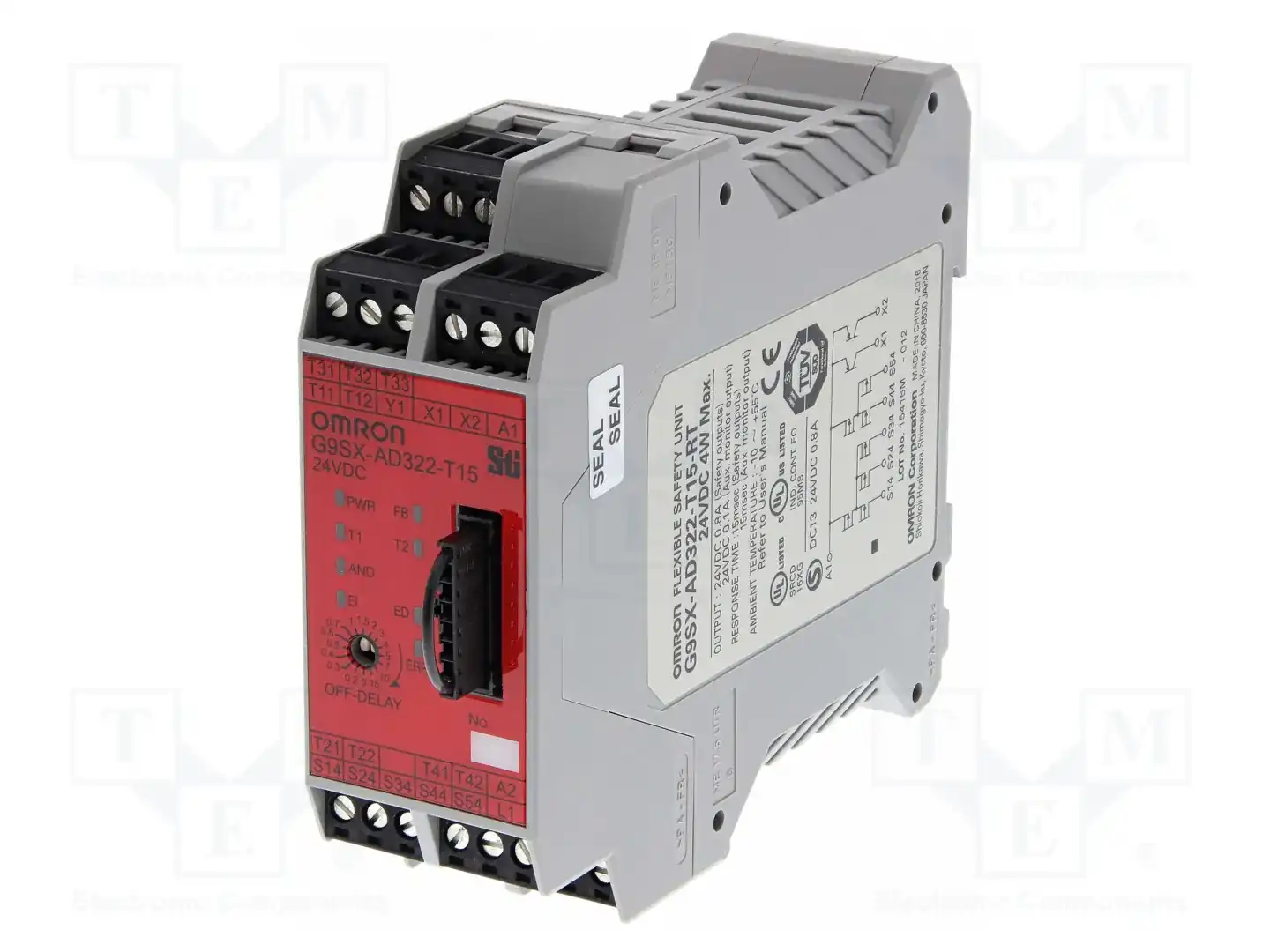 OMRON G9SX-AD322-T15-RT DC24 — Выключат. безопасности - мод. управления