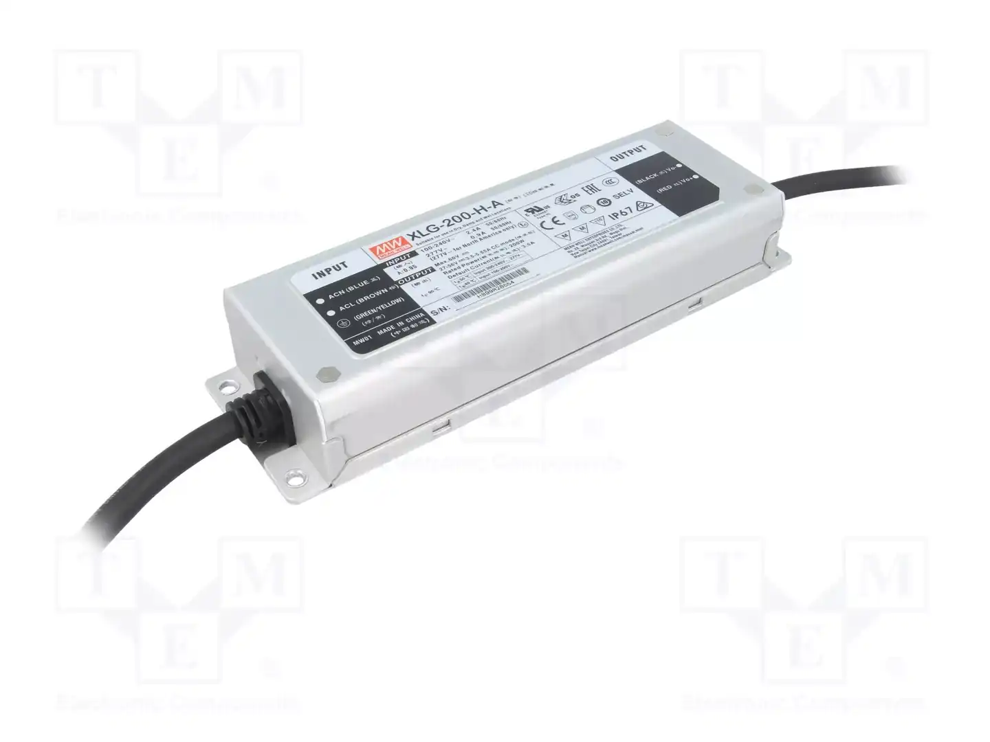 MEAN WELL XLG-200-H-A — Блоки питания для LED