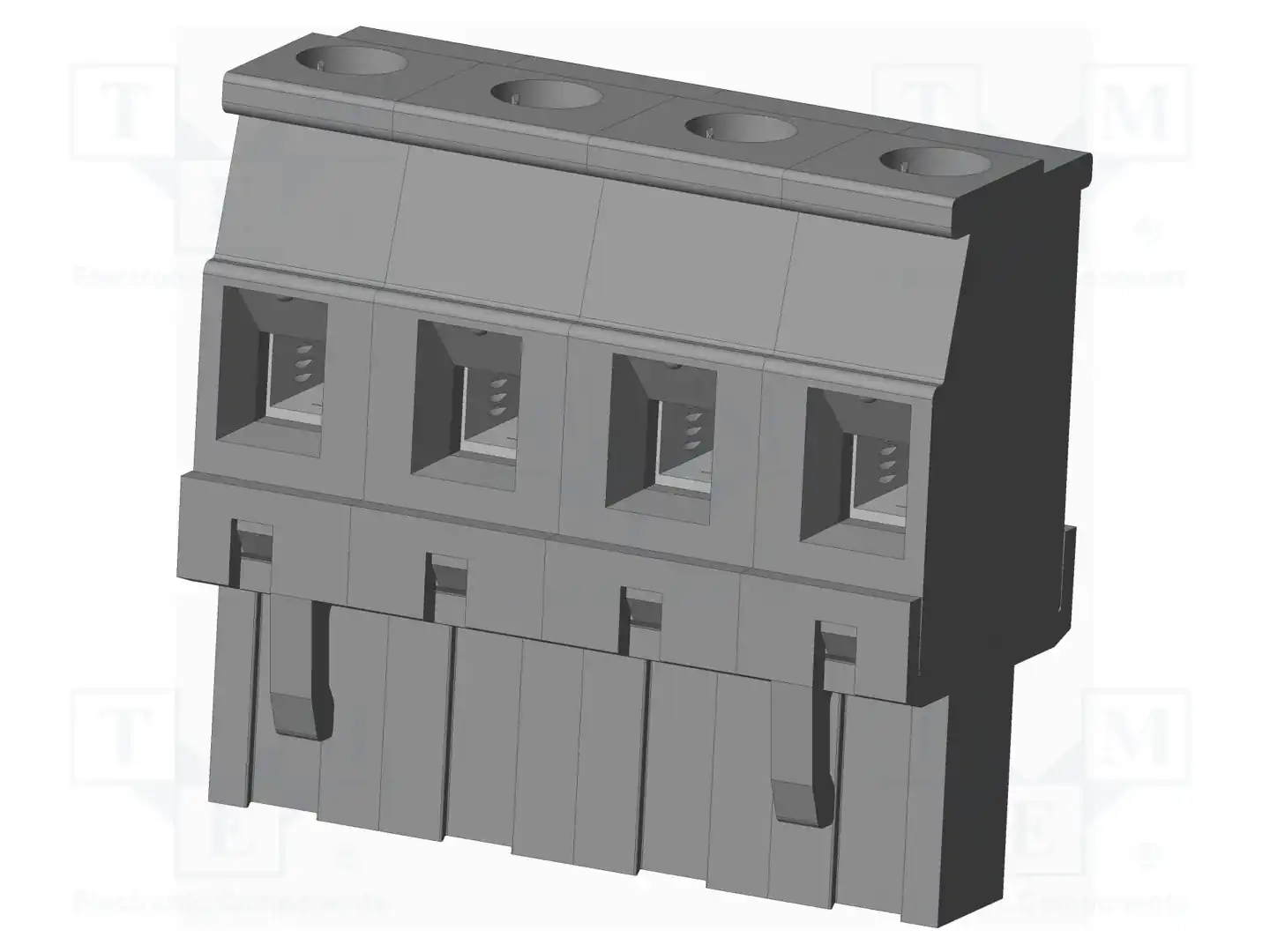 AMPHENOL ANYTEK TS04A18A0000G — Клеммные колодки разъемного типа