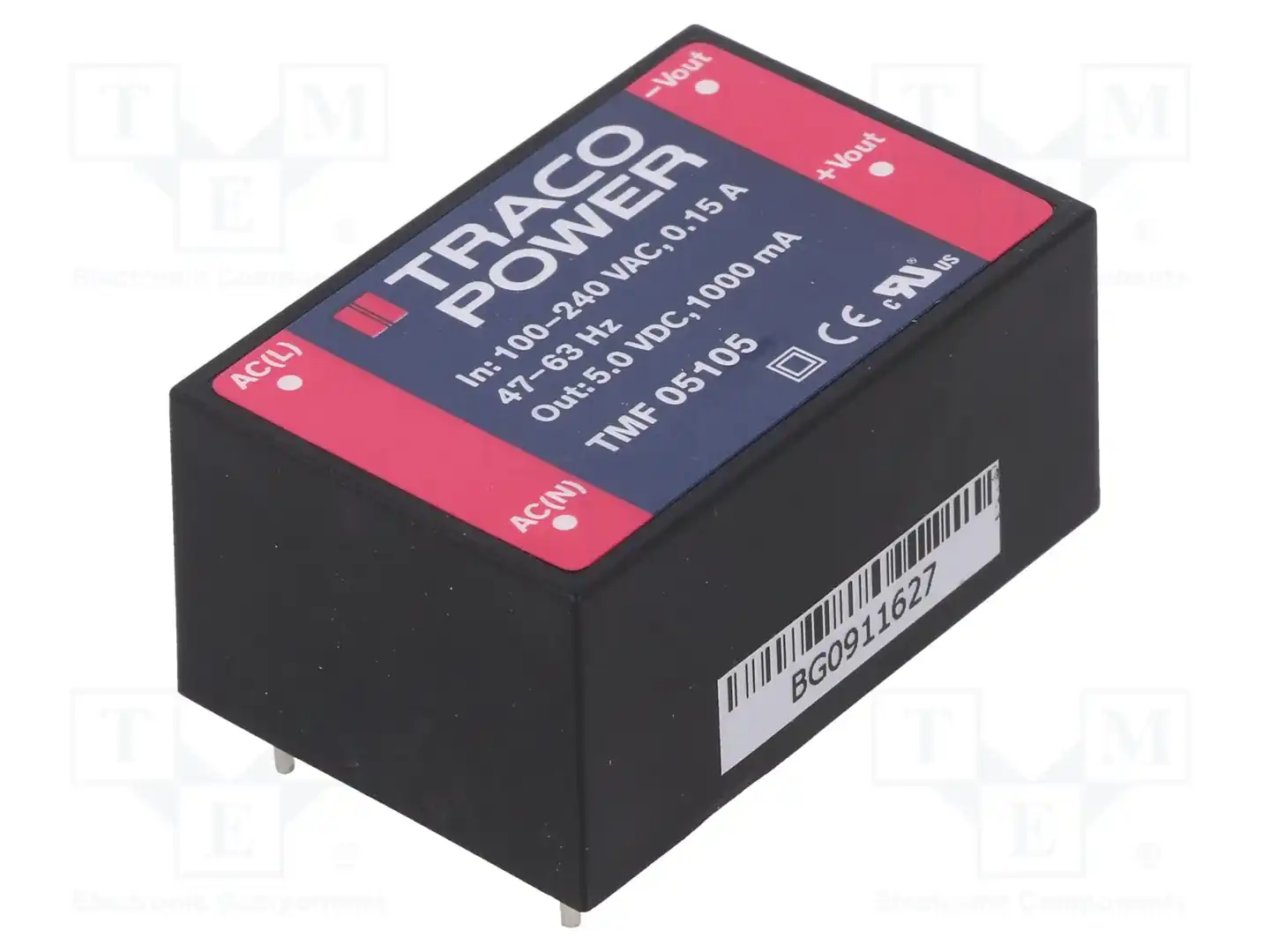 TRACO POWER TMF 05105 — Преобразователи AC/DC для PCB