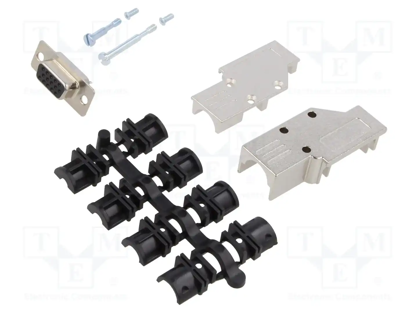 MH CONNECTORS MHDCMR9HD15FS-K — Штекеры и гнезда D-Sub