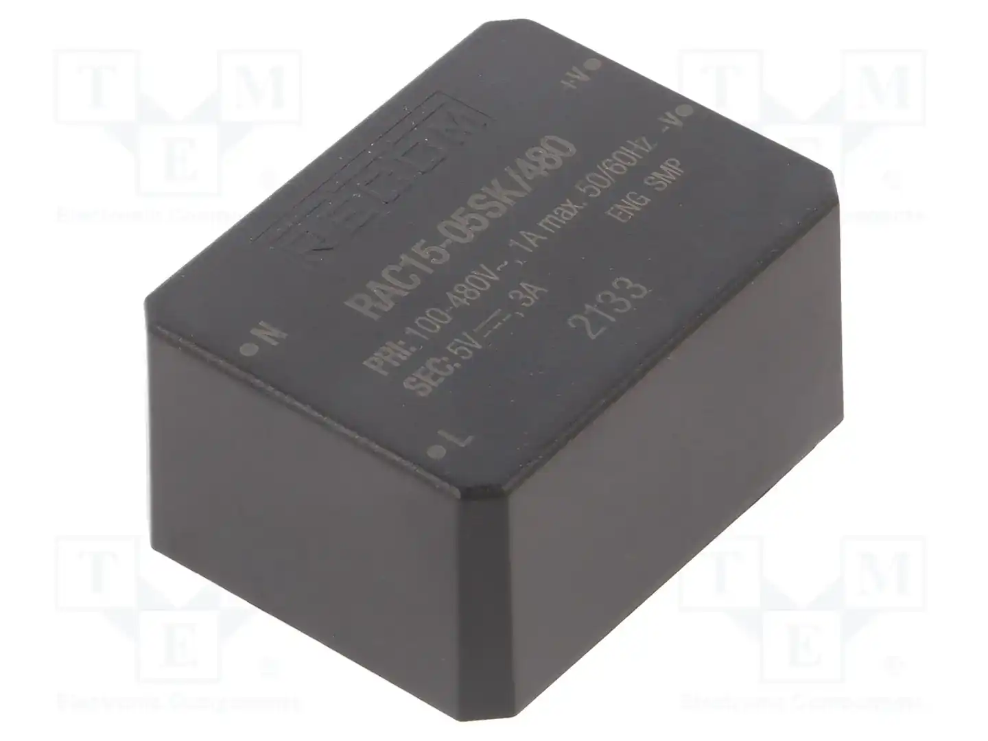 RECOM RAC15-05SK/480 — Преобразователи AC/DC для PCB