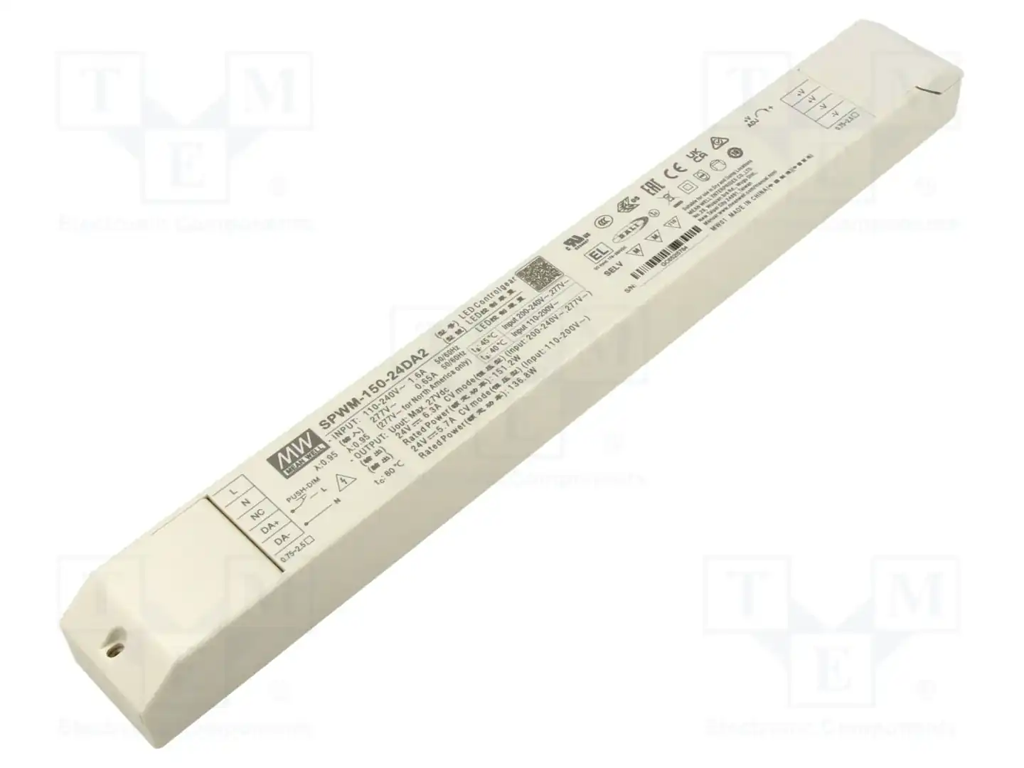MEAN WELL SPWM-150-24DA2 — Блоки питания для LED