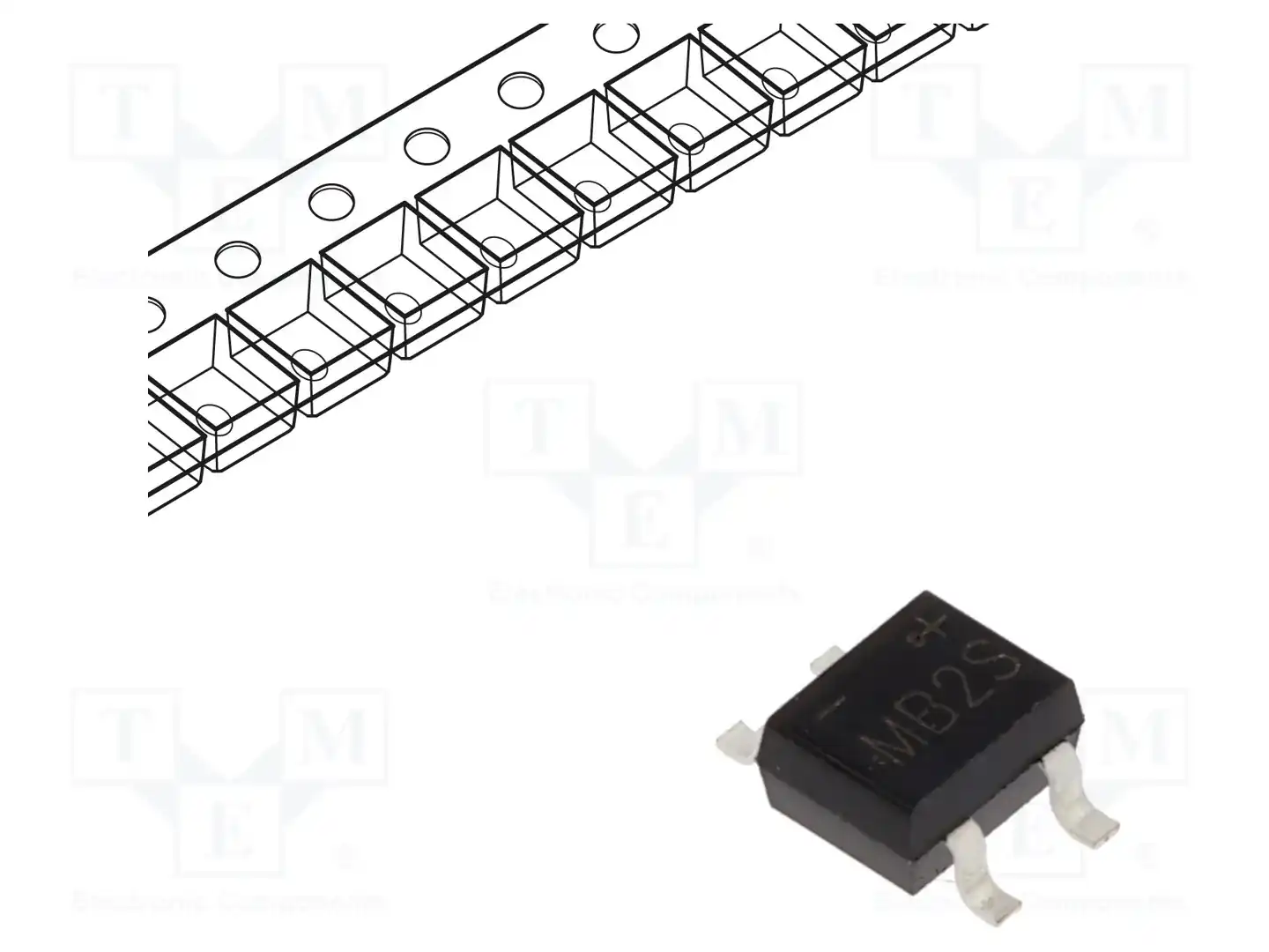 AKYGA SEMI AKS1007 — Однофазные мосты диодные SMD/THT