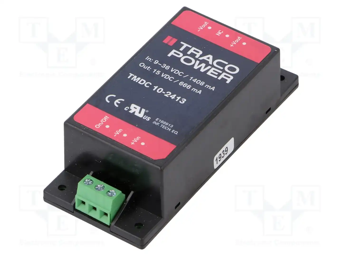 TRACO POWER TMDC 10-2413 — Преобразователи DC/DC