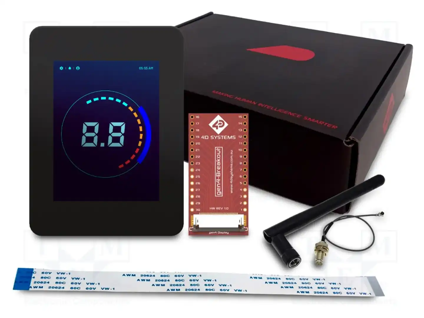 4D Systems GEN4-ESP32-32CT-CLB — Интеллигентные дисплеи