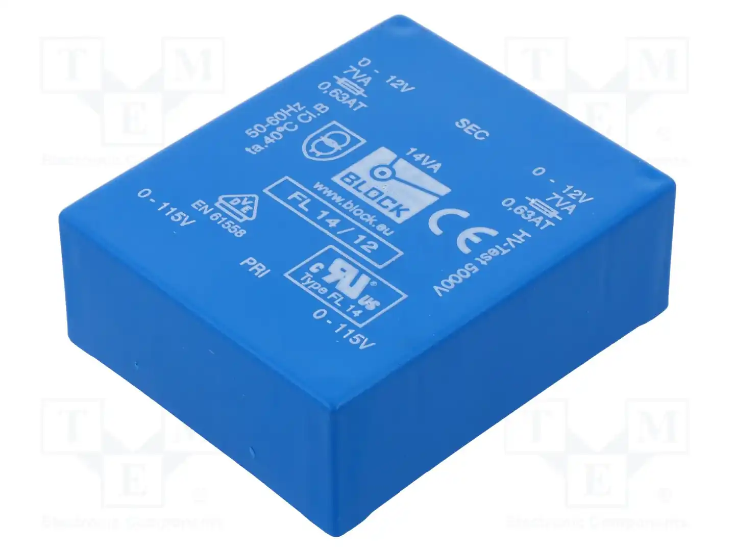 BLOCK FL 14/12 — Трансформаторы PCB