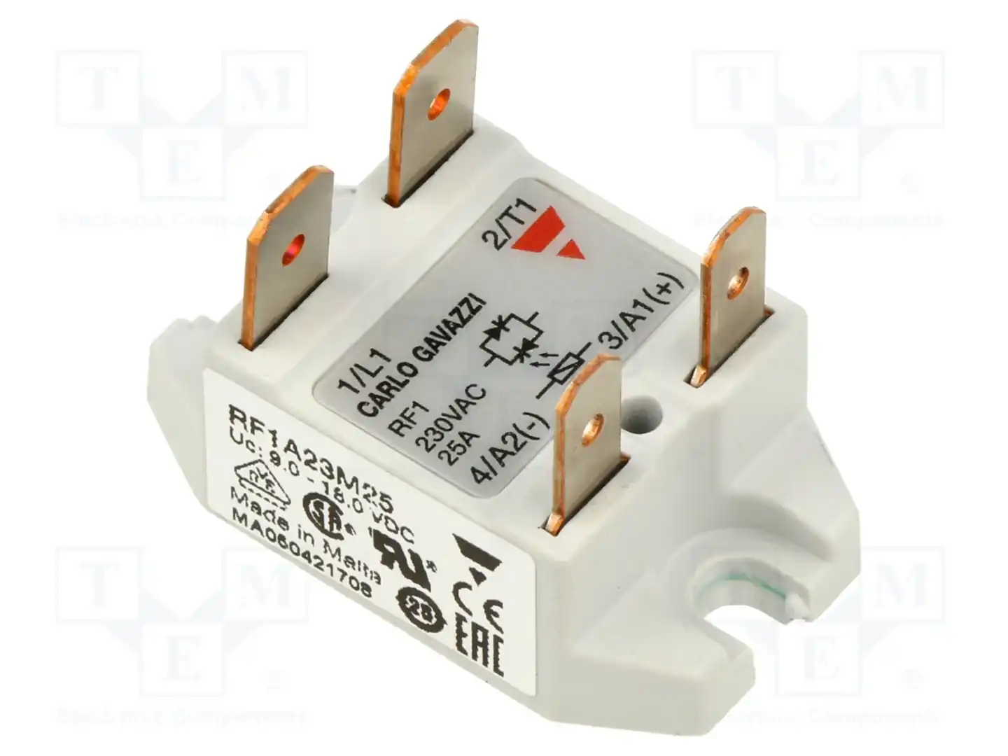 CARLO GAVAZZI RF1A23M25 — Реле SSR однофазные