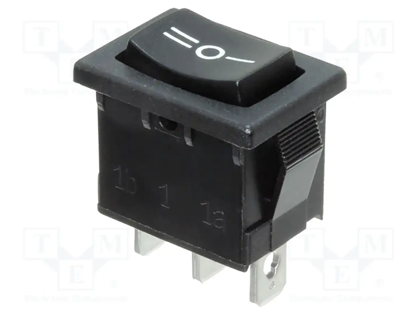 E-SWITCH R1966IBLKBLKCF — Переключатели типа Rocker