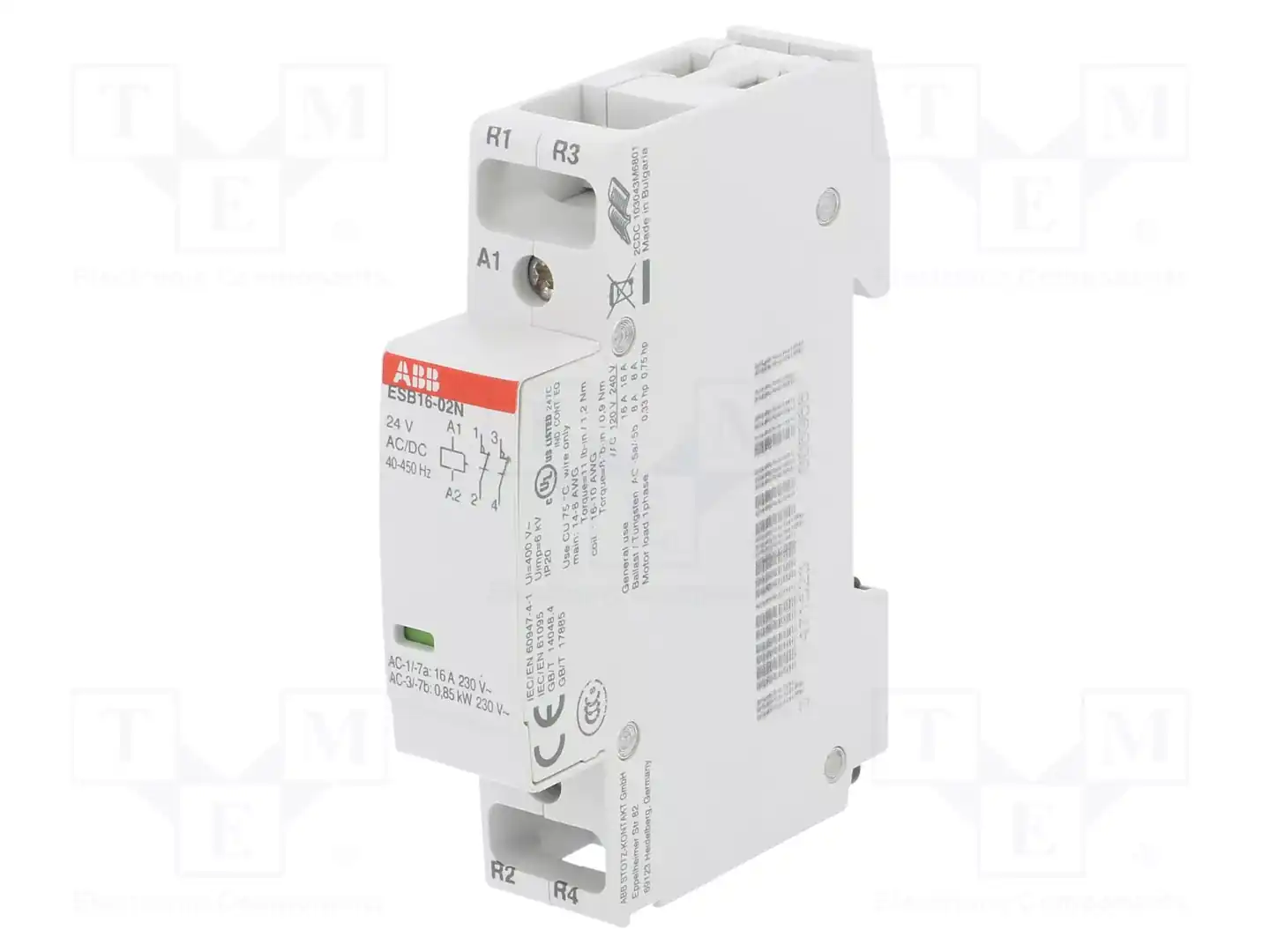ABB 1SBE111111R0102 — Контакторы - установочные модульные